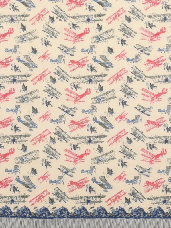 Pesawat Kompeni Printed Cotton 60's Fabrics