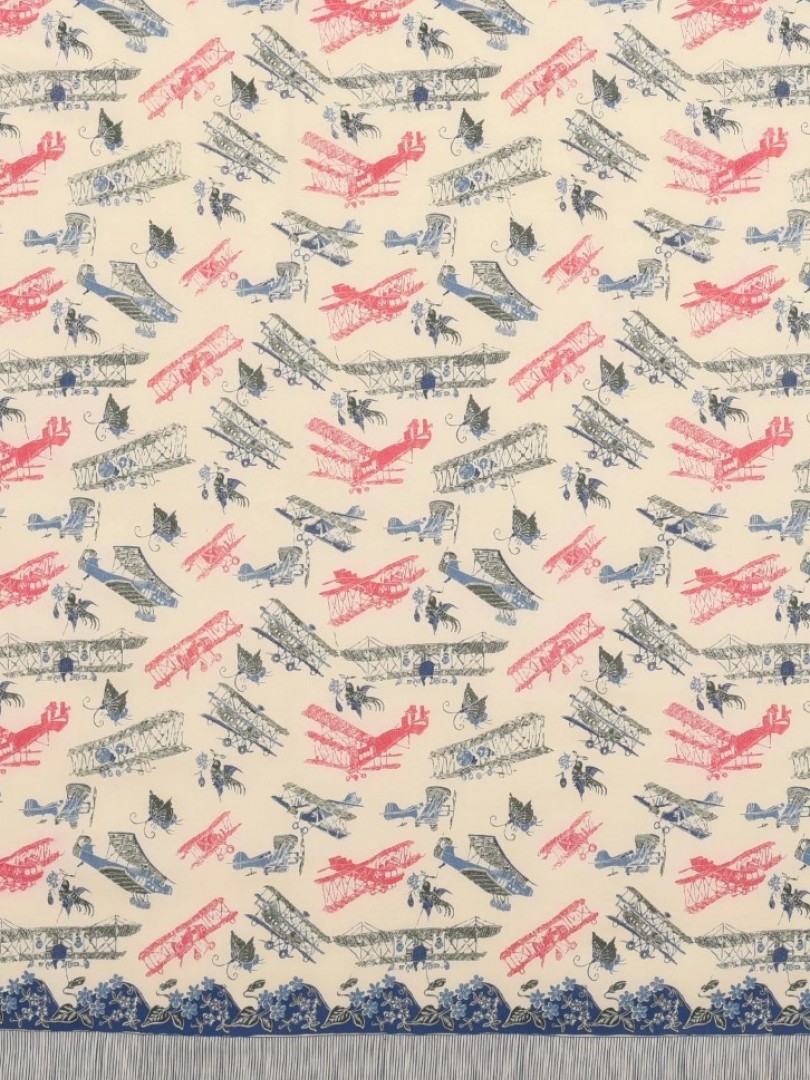 Pesawat Kompeni Printed Cotton 60's Fabrics