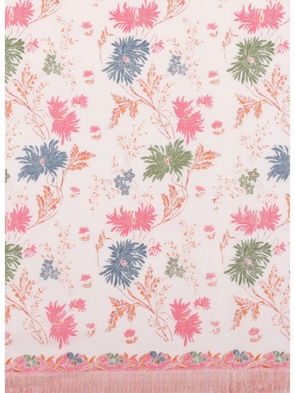 Pekalongan Bunga Krisan Printed Cotton Fabrics