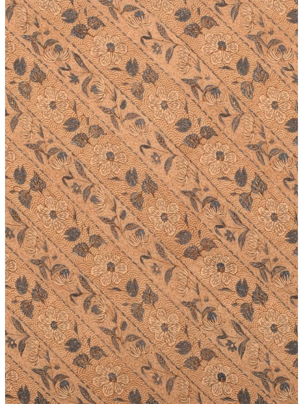 Pekalongan Coklat Printed Cotton Fabrics