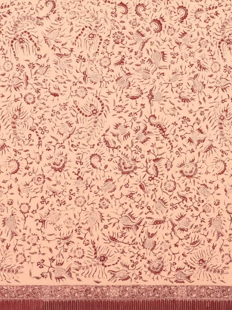 Udang Lasem Printed Cotton Fabrics Udang Lasem Printed Cotton Fabrics