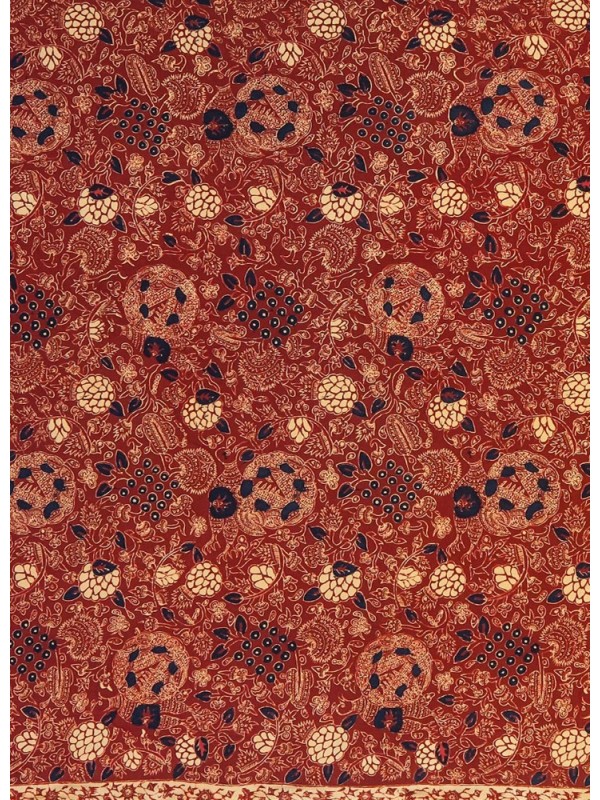 Burung Bulat Printed Cotton Lycra Fabrics