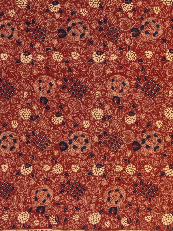 Burung Bulat Printed Cotton Lycra Fabrics