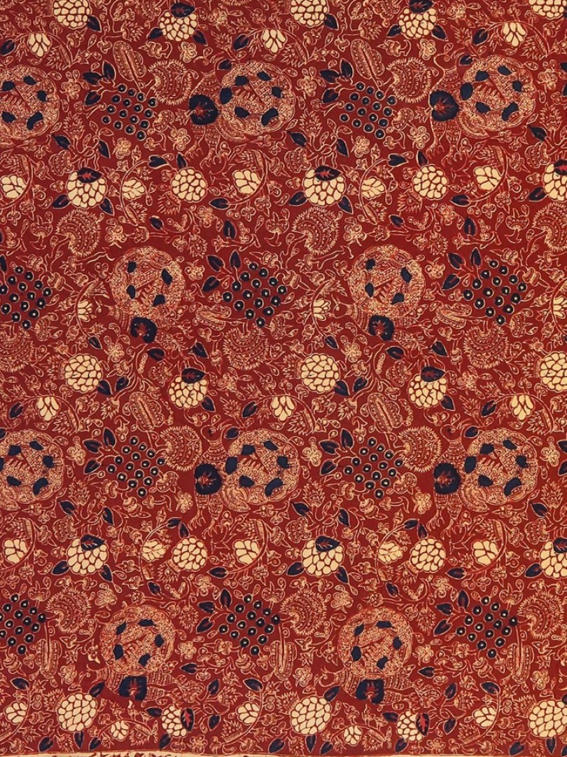 Burung Bulat Printed Cotton Lycra Fabrics