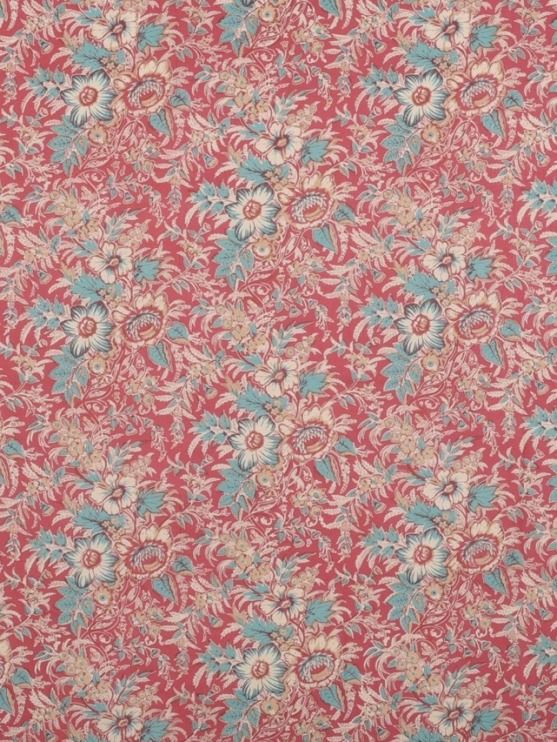 Lotus Merah Printed Cotton Voile Fabrics Lotus Merah Printed Cotton Voile Fabrics