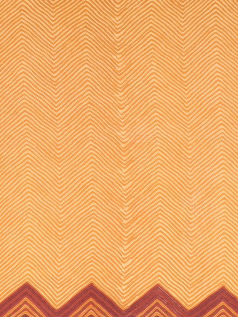 Yellow Prada Printed Cotton Voile Fabrics