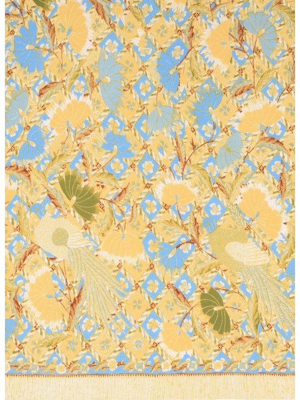 Nuri Daun Kipas Printed Rayon Fabrics