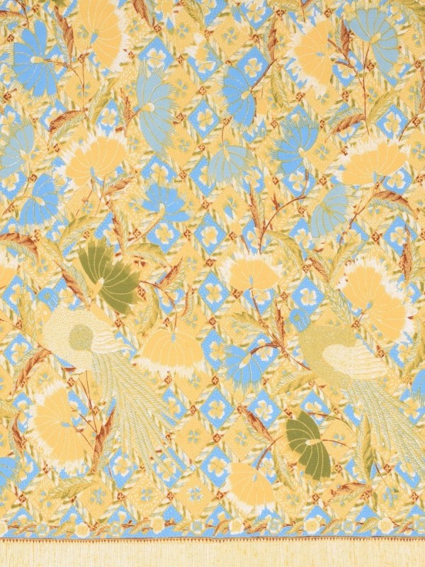 Nuri Daun Kipas Printed Rayon Fabrics