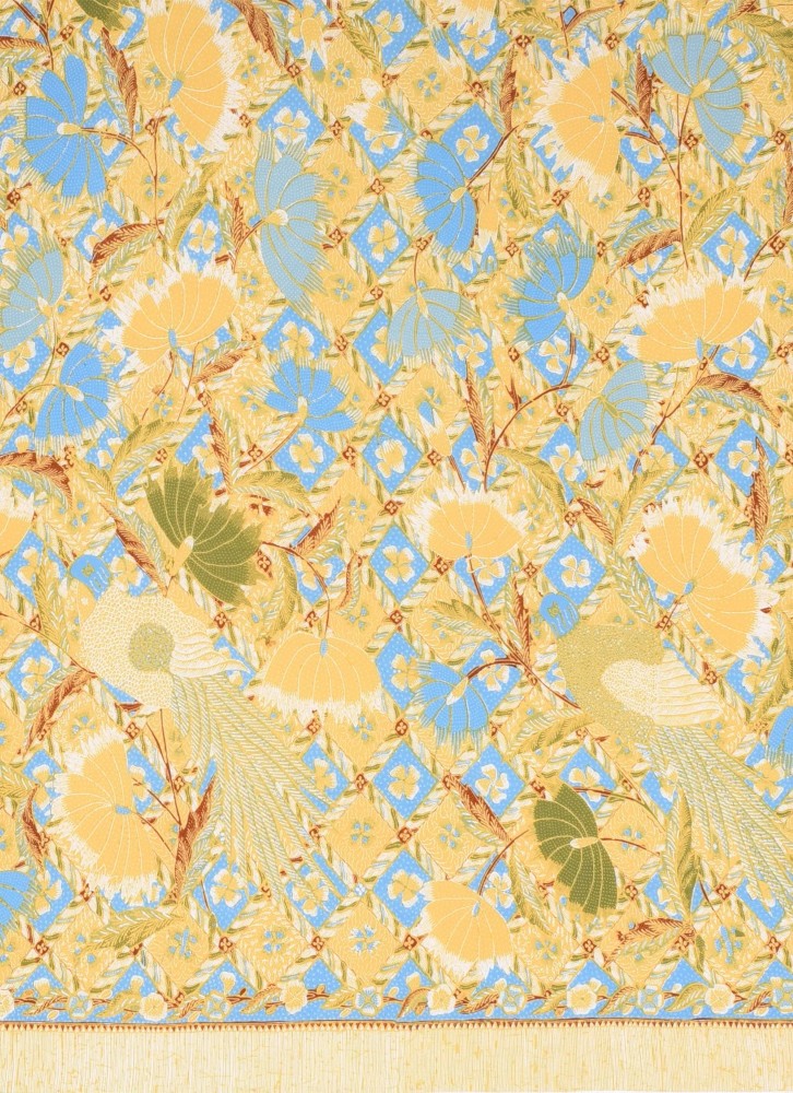 Nuri Daun Kipas Printed Rayon Fabrics