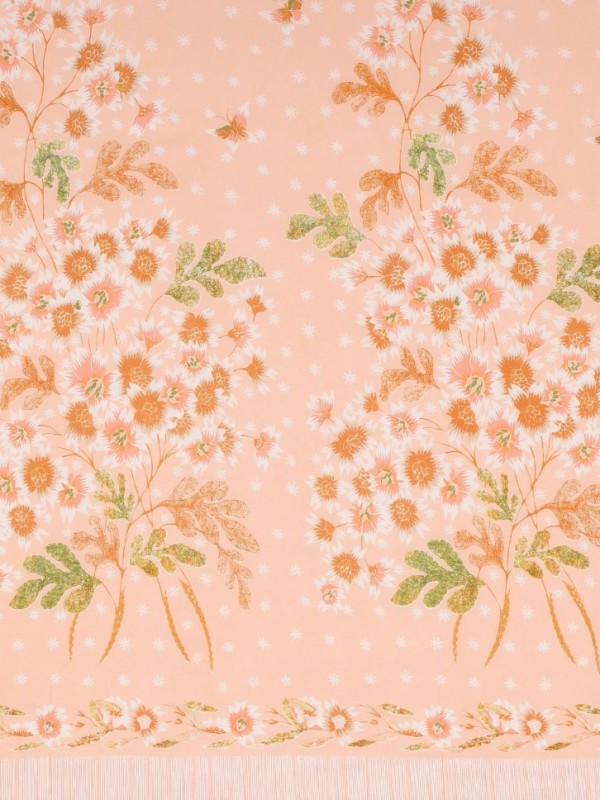 Pekalongan Pink 2 Printed Rayon Fabrics