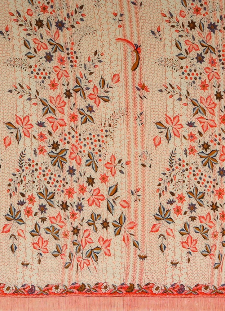  Pekalongan Tanahan Printed Rayon Fabrics