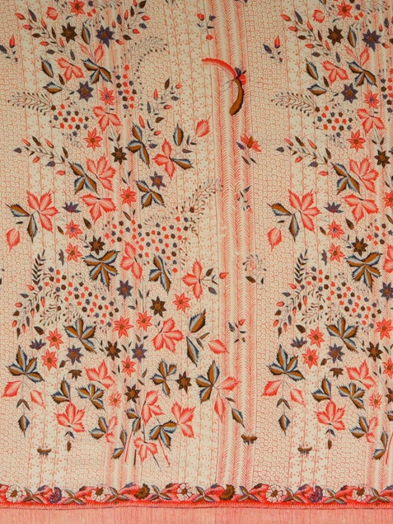  Pekalongan Tanahan Printed Rayon Fabrics