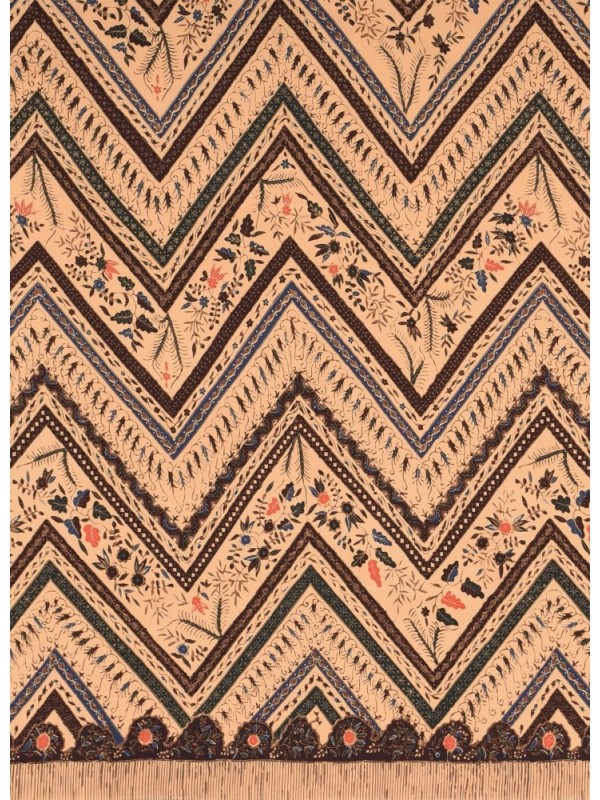Pekalongan Zig Zag Printed Rayon Fabrics