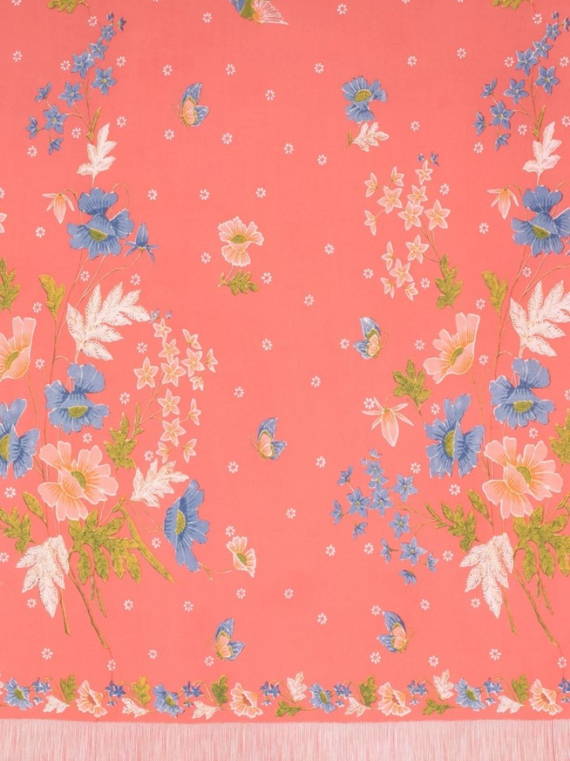 Tumpal Buket Jaring Printed Rayon Fabrics Tumpal Buket Jaring Printed Rayon Fabrics