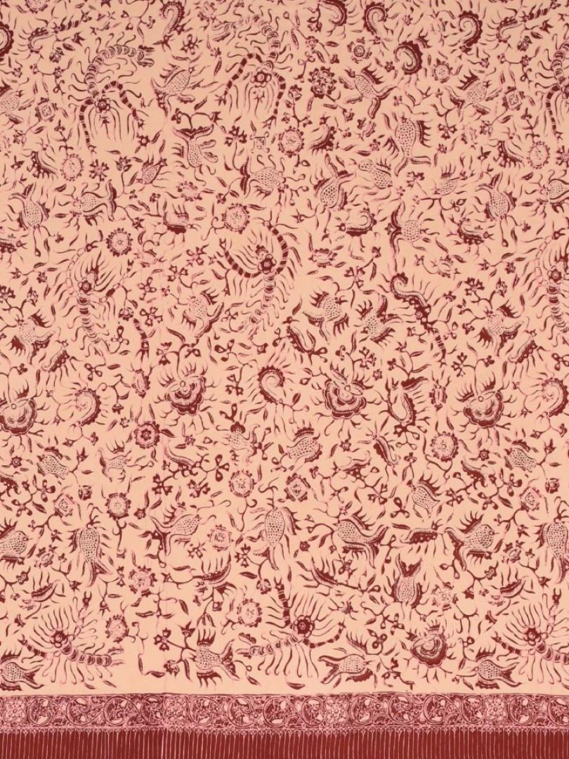 Udang Lasem Printed Rayon Fabrics
